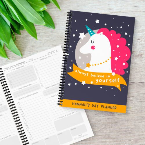 Always Believe Unicorn Daily Planner