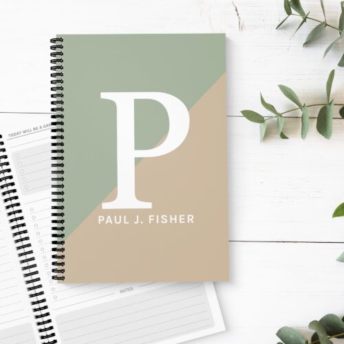 Split Colour Natural To Do List Book