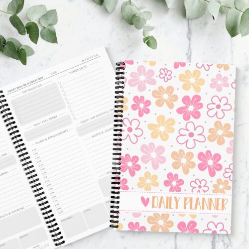 Sweet Floral Daily Planner
