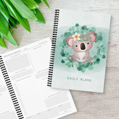 Koala Blush Daily Planner
