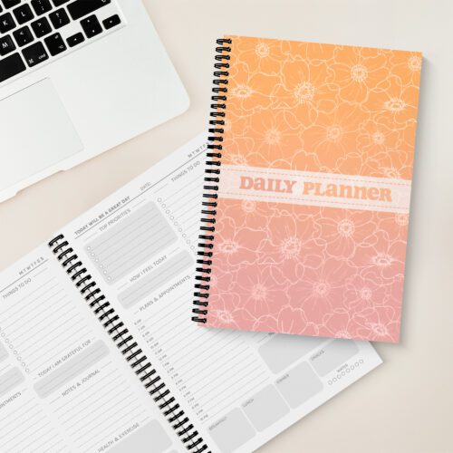 Summer Blossom Daily Planner