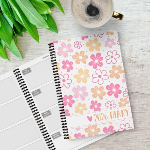 Sweet Floral 12 Month Diary