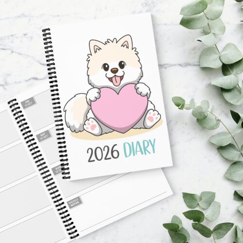Dog Love 12 Month Diary